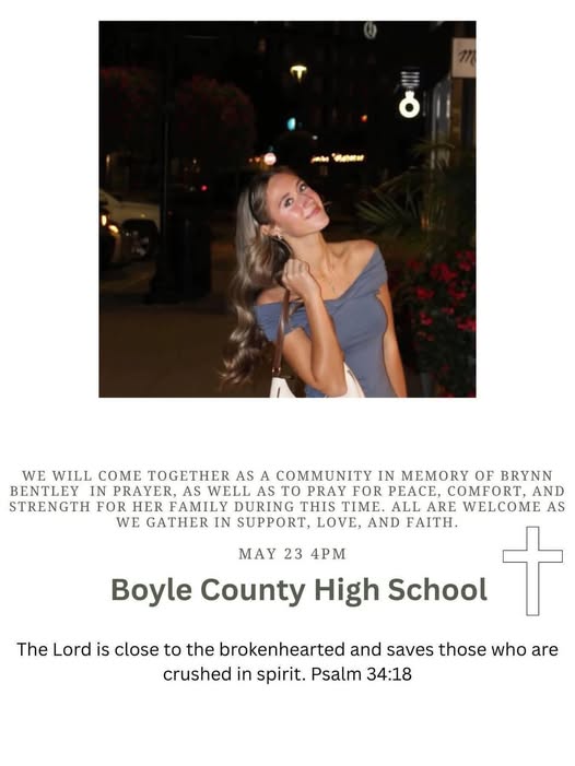 Brynn Bentley Accident, Boyle County Kentucky, Death-Obituary: Boyle County High School Student Died In A Crash In Lincoln County